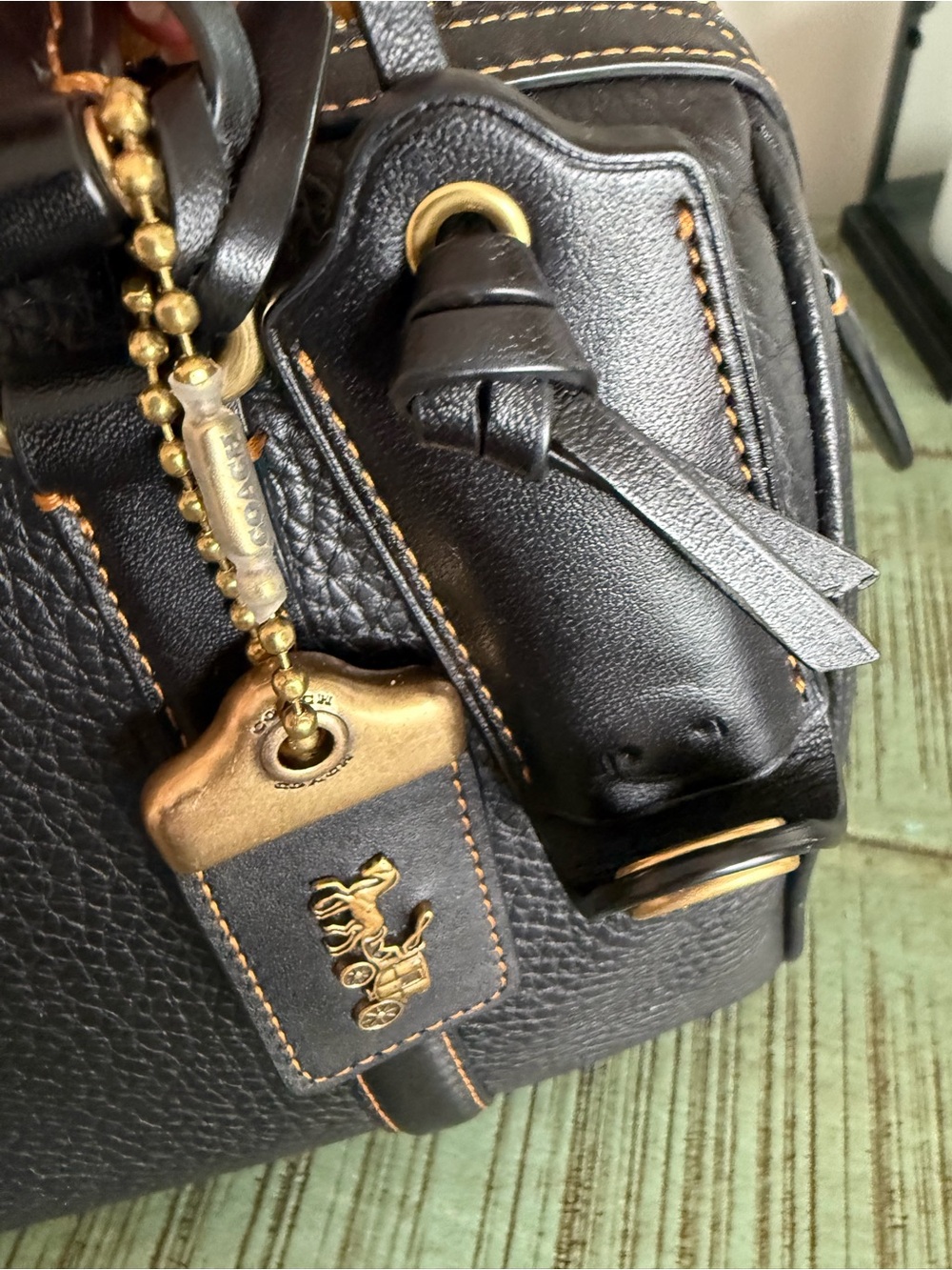 Coach Ruby 25 Satchel - Black - Picture 13 of 16
